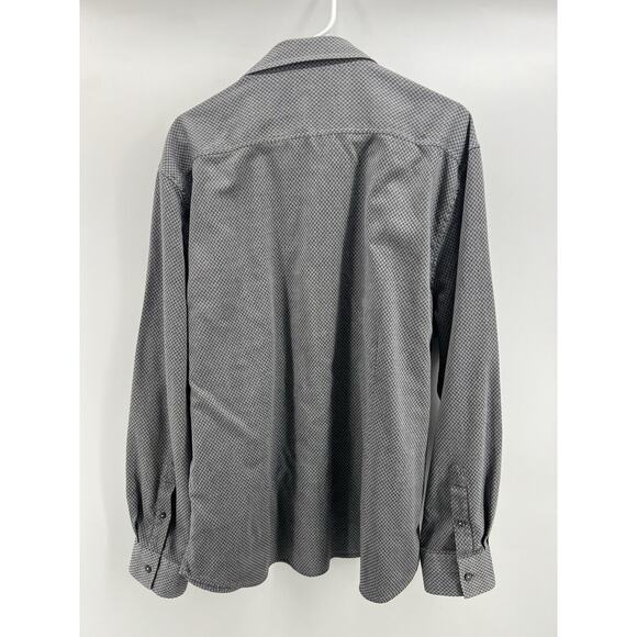 Robert Graham Modern American Blue White Gingham Tailored Fit Button-Down Sz 4XL - Picture 8 of 8